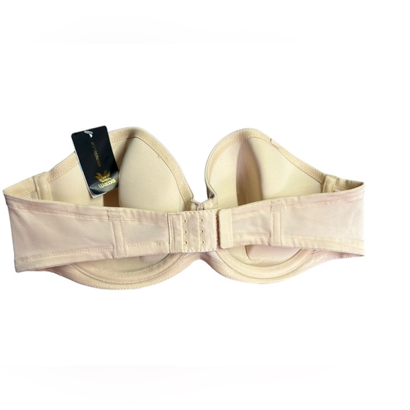 WACOAL womens red carpet tan size 38C underwire strapless bra style 854119 NWT - Picture 3 of 4